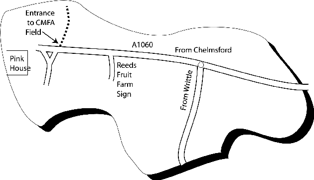 Flying Site Location Map